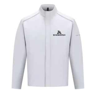 Custom Logo Embroidered Workwear Stand Collar Jacket For Spring And Autumn 3M Reflective Soft Shell Work Jacket