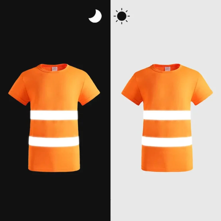 Custom-Logo-Good-Quality-Mens-High-Visibility-Short-Sleeve-Reflective-Safety-Hi-Vis-T-Shirt-Work-Polo-T-Shirts