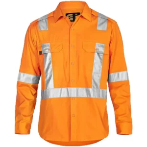 Custom Logo Hi Vix Polo Reflective Clothing New Styles X Shape Reflective Strip Safety Shirt Hi Vix Reflective Clothing