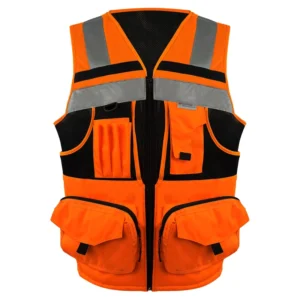 Custom Logo High Visibility CHALECO GEOLOGO Construction Reflective Safety Clothing Reflective Safety Vest