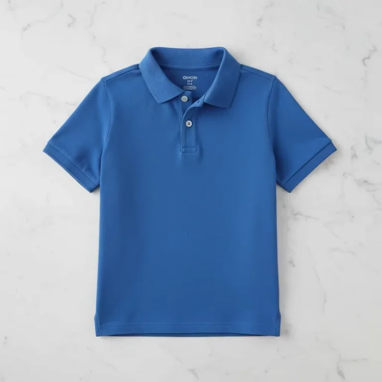 Custom-Logo-Kids-Blue-Breathable-Pique-Polo-Shirt-School-Uniform-for-Boys-and-Girls
