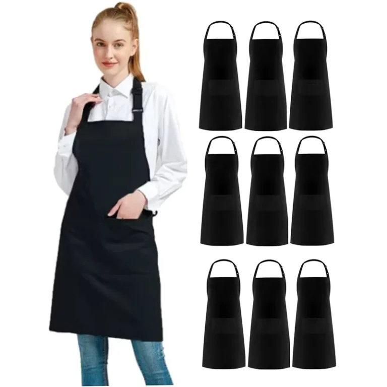 Custom-Logo-Kitchen-Chef-Apron-Plain-Multi-Colors-Polyester-Waterproof-Bib-Cafe-BBQ-Food-Cooking-Cleaning-Apron-Hairdresser