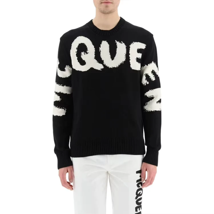 Custom-Logo-Men-Knit-Sweater-Long-Crew-Neck-Knit-Jumper-High-Quality-Letter-Jacquard-Men-Street-Style-Knit-Pullover