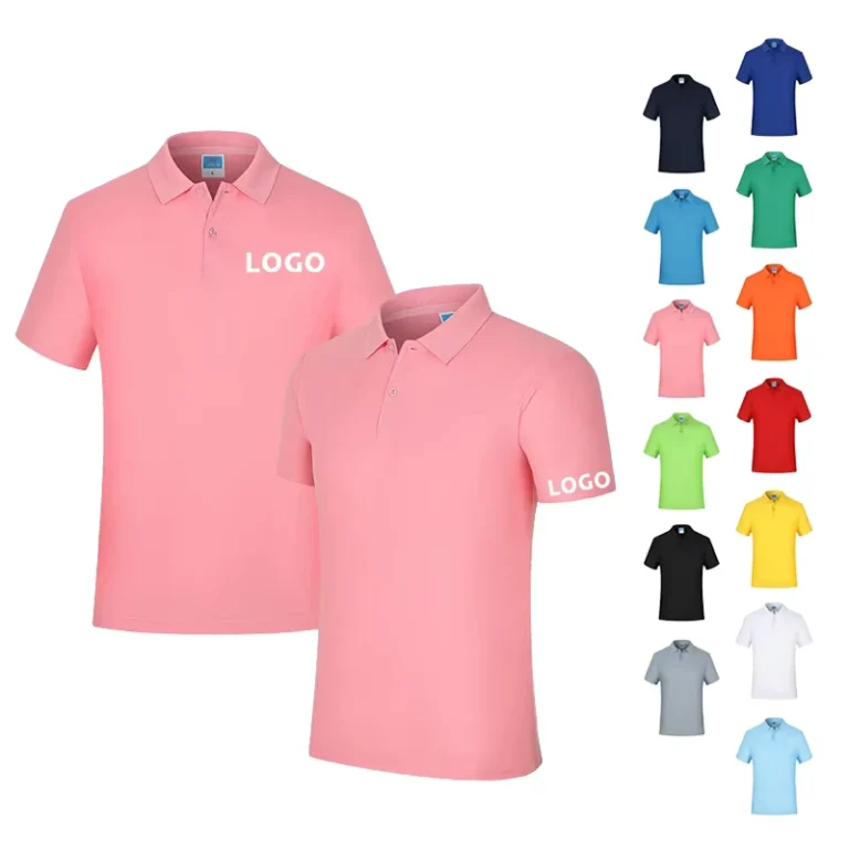 Custom-Logo-Mens-Short-Sleeve-Cotton-Pique-Polo-T-Shirt-for-Business-Corporate-Team-Uniform-Workwear