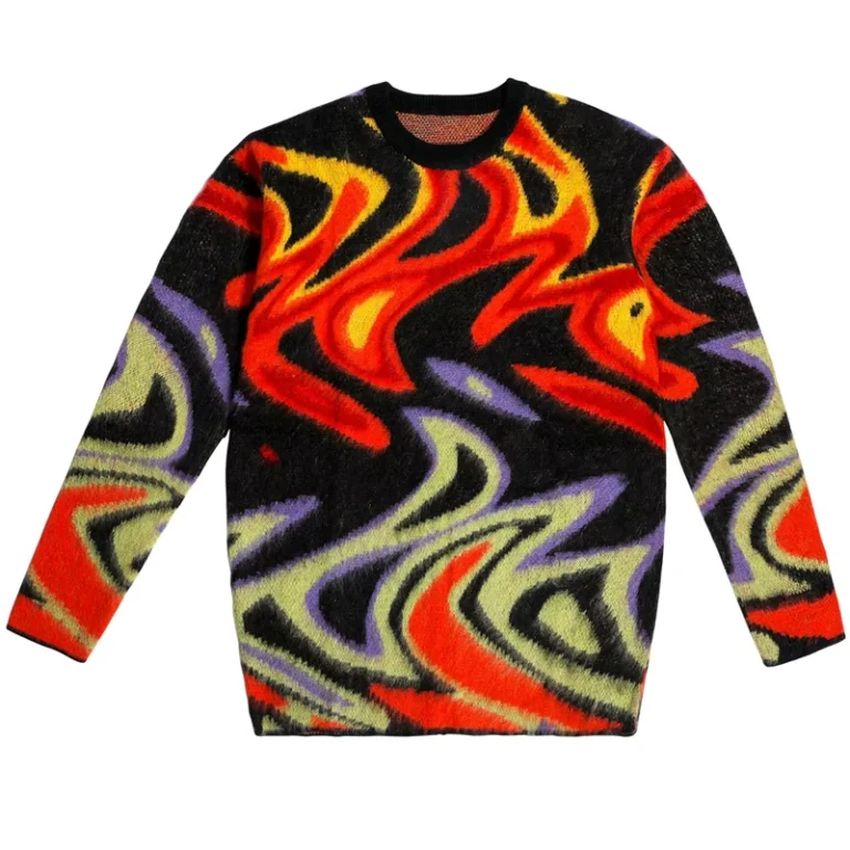 Custom-Logo-Mohair-Sweater-Men-Jacquard-Pattern-Knitwear-Pullover-Knitted-Jumper-Winter-Casual-Crew-Neck-Top