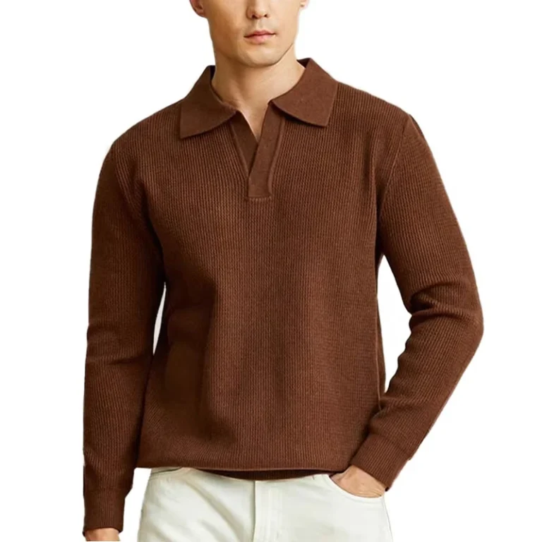 Custom-Logo-OEM-Mens-Polo-Neck-Casual-Business-Knitted-Sweater