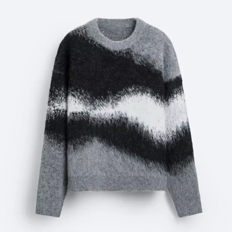 Custom-Logo-OEM-ODM-Brushed-Jacquard-Sweater-Brushed-Finish-Round-Neck-Long-Sleeves-Mens-Sweater