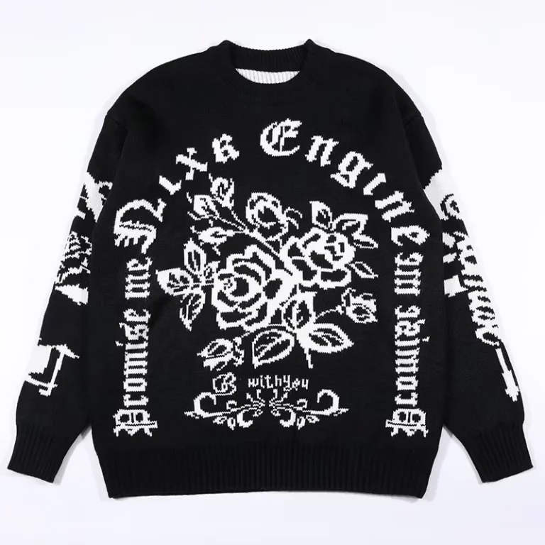 Custom-Logo-OEM-ODM-Men-Sweater-Jacquard-Pattern-Knitwear-Men-Crewneck-Pullover-Knit-Jumpers-Winter-Cotton-Knitted-Sweater-Men