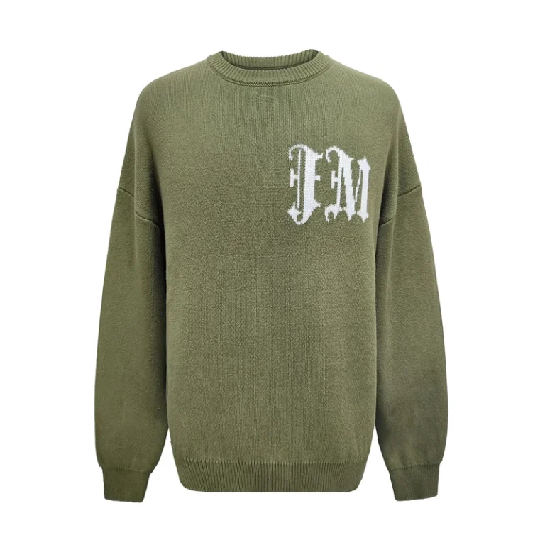 Custom-Logo-OEM-ODM-Men-Sweater-Pullover-Jacquard-Letter-Knit-Long-Sleeve-Crew-Neck-Cotton-Knitwear-Men-Winter-Knitted-Sweater