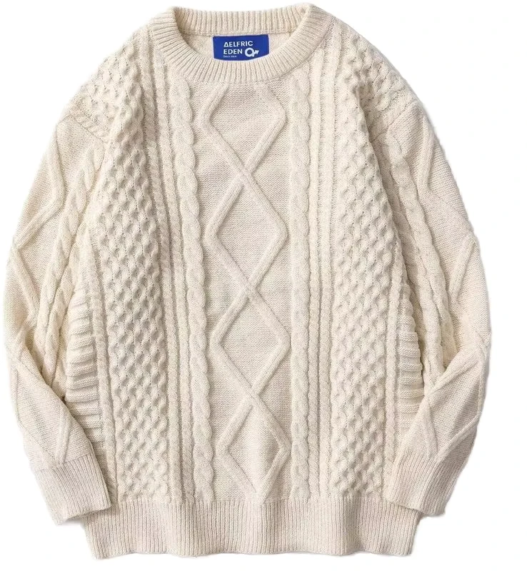 Custom-Logo-OEM-ODM-Womens-Winter-Vintage-Anti-Pilling-100-Polyester-Pullover-Long-Sleeve-Knitted-Sweater