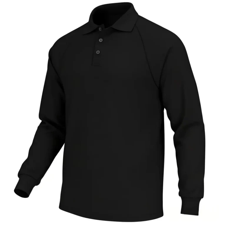Custom-Logo-Oversized-100-Cotton-Midweight-CAT2-Flame-Resistant-Uniforms-Workwear-FR-Polo-Shirt-for-Men