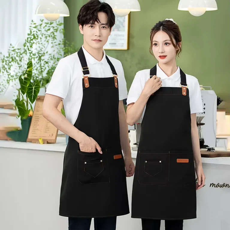 Custom-Logo-Polyester-Chef-Cooking-Apron-for-Cafe-Restaurant-and-Kitchen-Waterproof