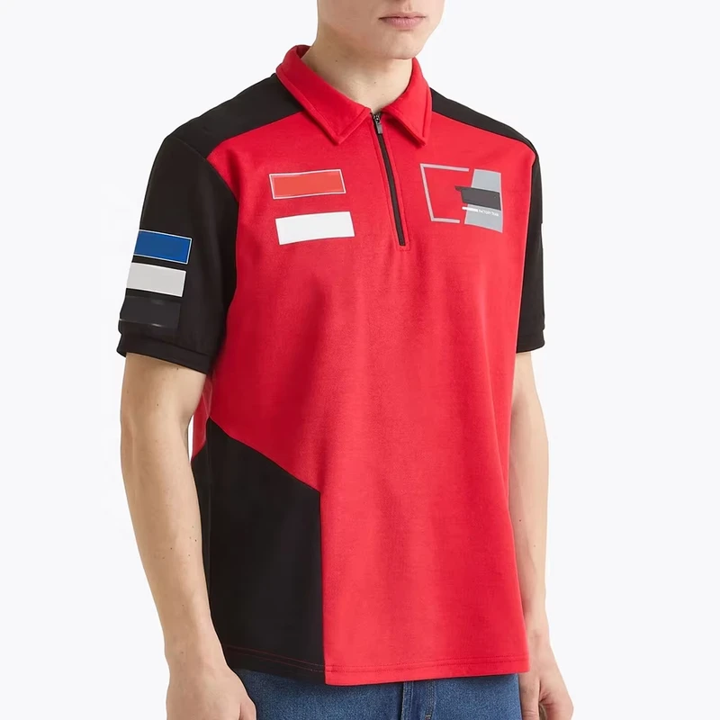 Custom Logo Polyester Sport Polo Shirt Work Uniform