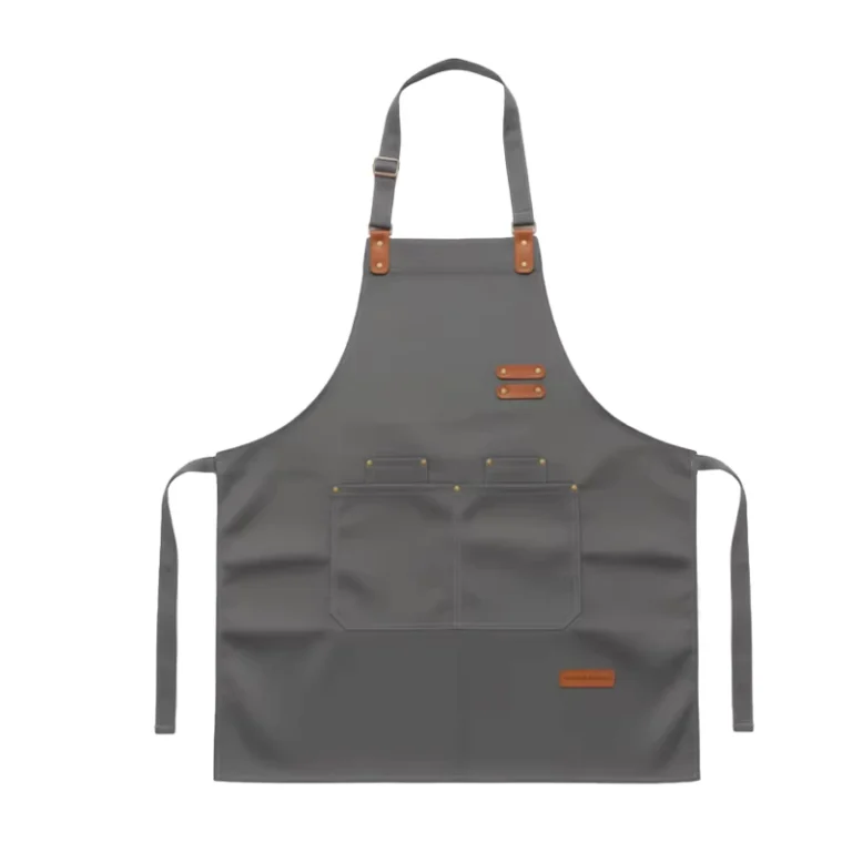 Custom-Logo-Printed-Washable-Durable-Reusable-Eco-Friendly-Canvas-Waist-Apron-Restaurant-Milk-Tea-Cafe-Waiter-Halter-Chef