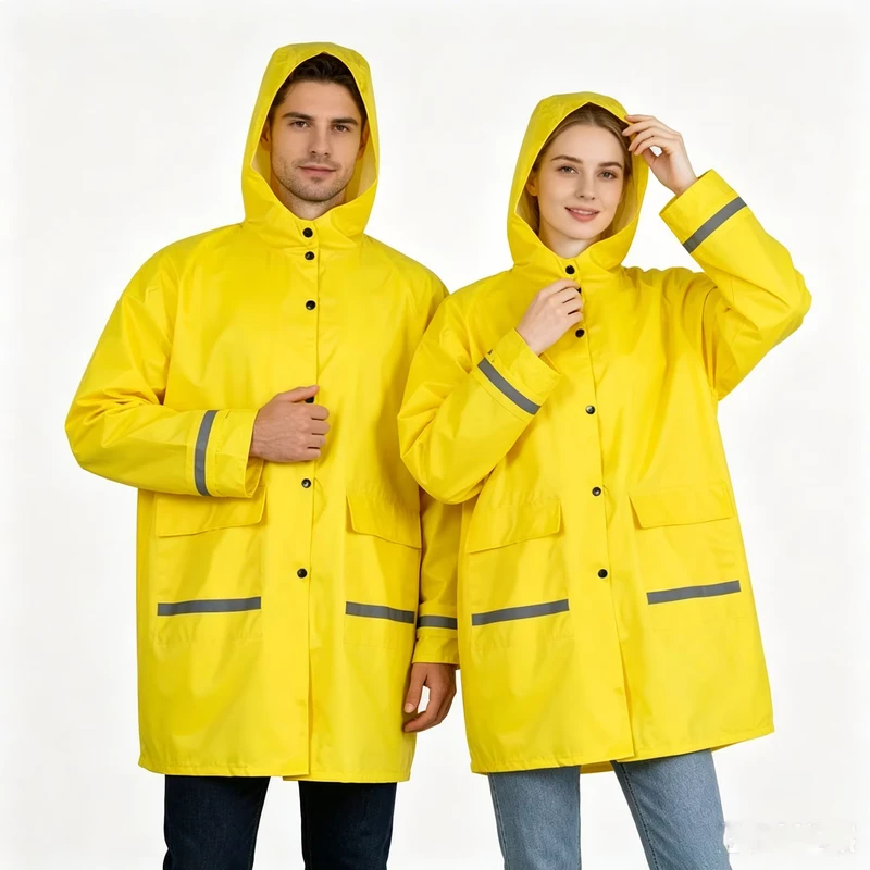 Custom Logo Printing Reflective Pants Jacket for Delivery Man Durable Yellow Green Waterproof Uniforms Hi Vis Workwear
