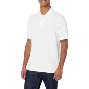 Custom Logo Pure Cotton Polo Shirts for Men and Women, Short Sleeve Corporate Workwear