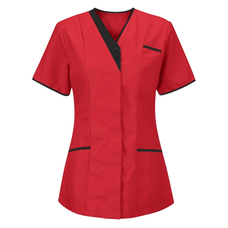 Custom Logo Quality Assurance Doctors Nurses Hand Washing Feature Operating Room Scrubs Hospital Uniform