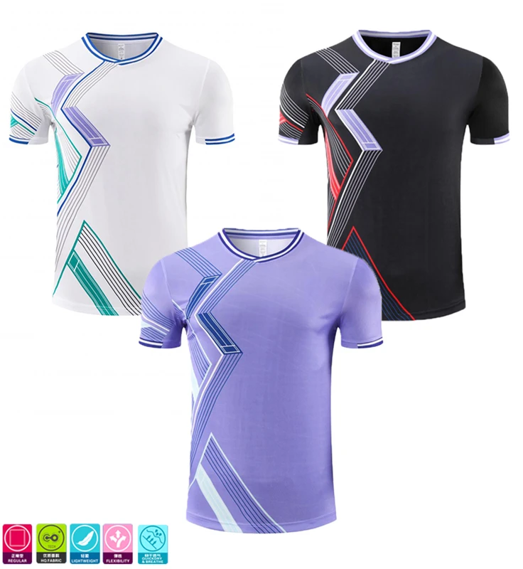 Custom-Logo-Quick-Drying-Breathable-Tennis-Training-Sports-Shirt-Mens-Mesh-Short-Sleeve