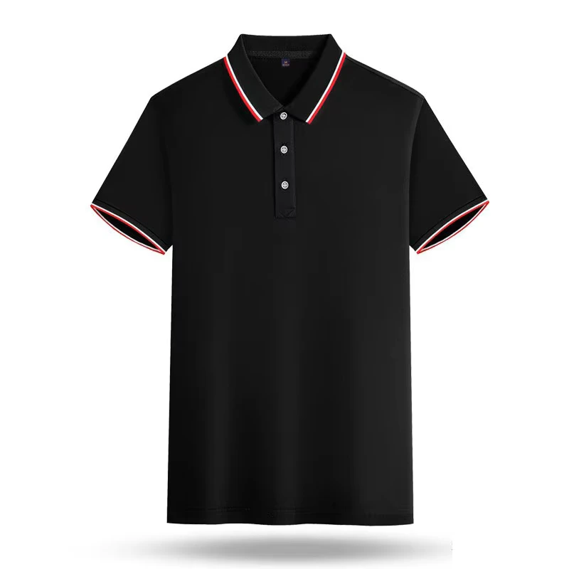Custom Logo Restaurant Polo Shirt Fast Food Pizza Hotel Waiter's Work Polo T shirt with Logo