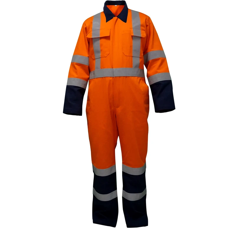 Custom Logo Reusable Insulated Oil Refinery Workwear Coveralls for Men US Sizes