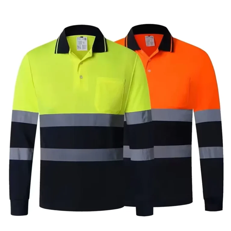 Custom-Logo-Safety-Workwear-Reflective-Hi-Vis-Polo-Shirt-with-Pocket-Long-Sleeve-Work-Shirt-for-Men