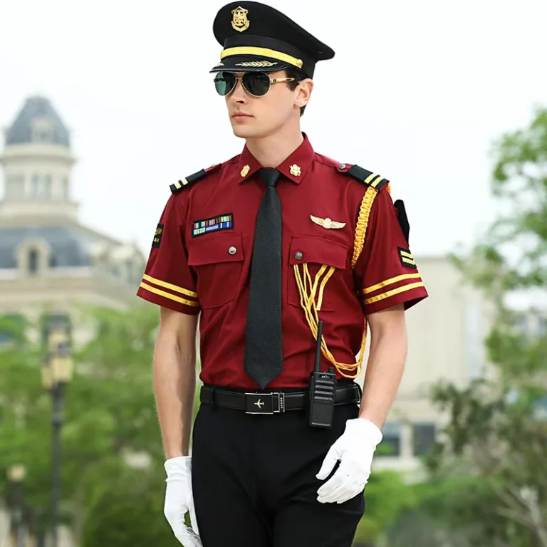 Custom-Logo-Security-Guard-Uniforms-Working-Clothes
