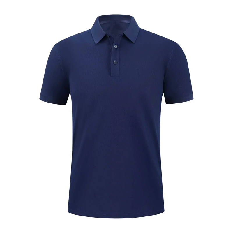 Custom Logo Short-Sleeve Lapel Polo Shirt Workwear