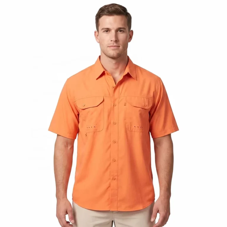 Custom-Logo-Solid-Color-Long-Sleeve-Vented-Outdoor-Hiking-UPF-50-Shirt-Men-Summer-Casual-Fishing-Button-Down-Shirt
