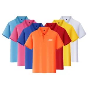 Custom Logo Summer Quick Dry Short Sleeve Golf Sport Casual Business Work Uniform Men’s Polo Shirt