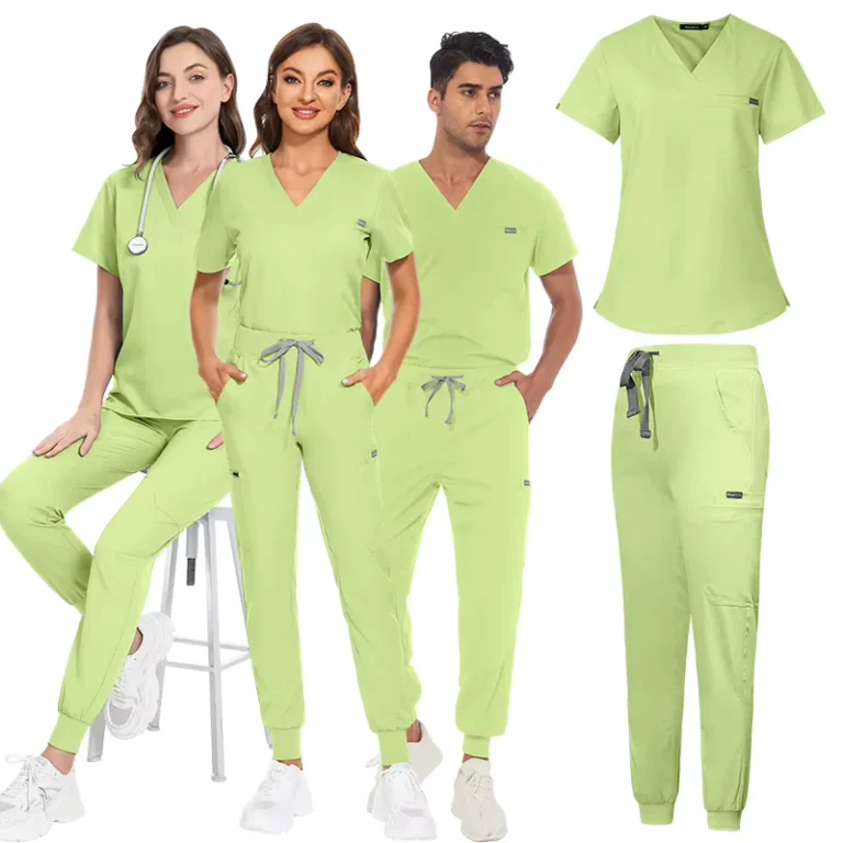 Custom-Logo-Surgical-Uniform-Hospital-Medical-Unisex-Scrub-Set-for-Nurses-and-Doctors