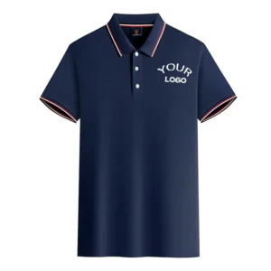 Custom Logo Unisex Breathable Work Uniform Polo Shirt