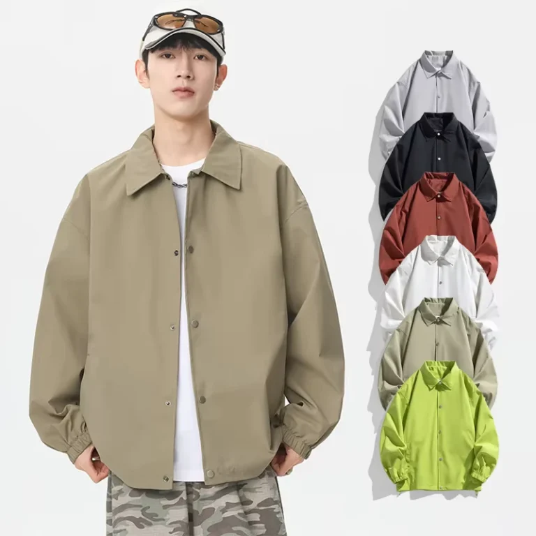 Custom-Logo-Unisex-Loose-Fit-Outwears-Team-Wear-Coach-Jackets-Sports-Windbreaker