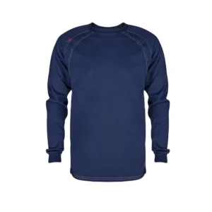 Custom Long Sleeve Men’s Flame Resistant T Shirts NFPA2112 CAT2 7oz Welding Work Crew FR Fire Retardant FRC Shirts