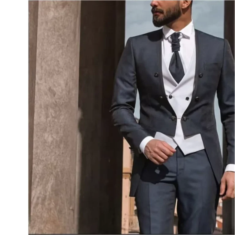 Custom-Made-Grey-Men-Suits-Slim-Fit-3-Pieces-Tuxedo-Groom-Men-Wedding-Suits-Party-Blazers-JacketPantVest