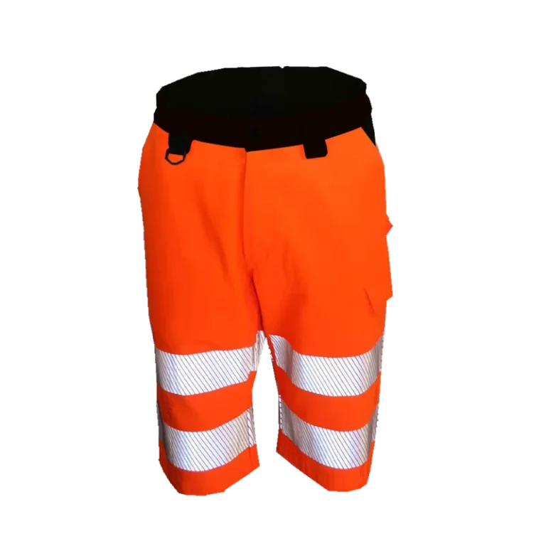 Custom-Made-Hi-Vis-Quick-Dry-Workwear-Shorts-with-Reflective-Water-Proof-Feature-Windproof-Safety-Work-Pants-for-Men-with-Logo