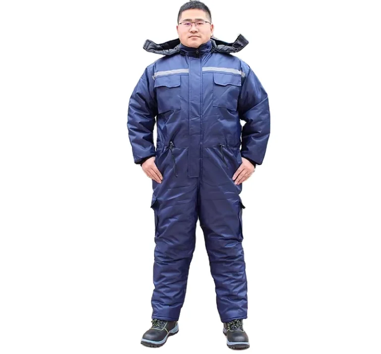 Custom-Made-Mens-Workwear-High-Visibility-Safety-Protective-Winter-Work-Suit-Cold-Room-Storage-Freezer-Jacket-Automobile