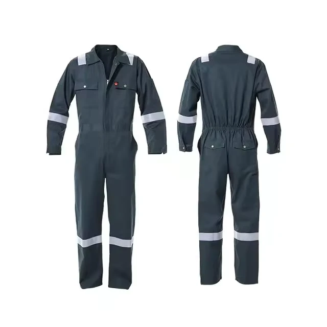 Custom Material FR Hi Vis Coverall for Electrical Safety NFPA 2112 EN ISO 11612 OEM