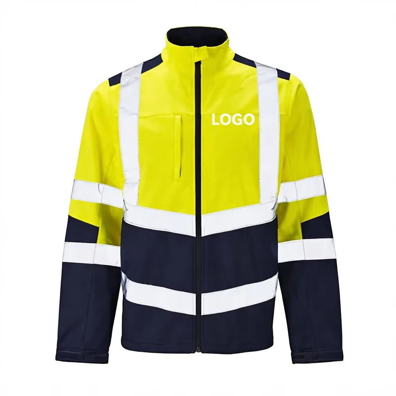 Custom Mechanic Breathable High Visibility Work Shirt Hi Vis Reflective Microfiber Logo Safety Workwear Supplier Jacket Uniform