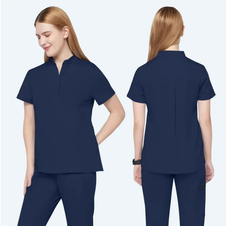 Custom-Medical-Scrub-Uniforms-for-Hospital-Staff-with-Name-Tag-Label-Service