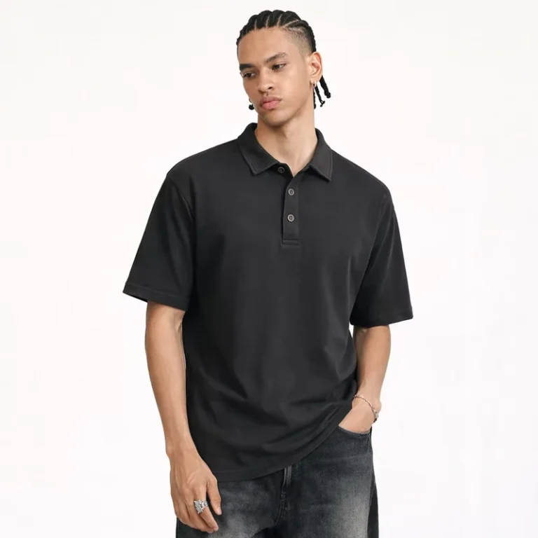 Custom-Men-Polo-Shirt-Plain-Solid-100-Cotton-Short-Sleeve-Lapel-T-Shirt-Breathable-Casual-Workwear