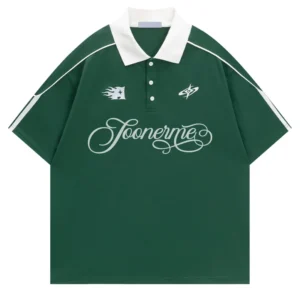 Custom Men’s 100% Cotton Plain Golf Work Polo Shirt with Embroidered Logo