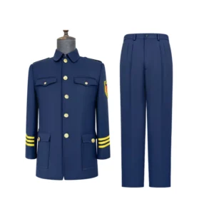 Custom Men’s Ceremony Security Guard Uniform Well Designed Polyester Viscose for Officers Use