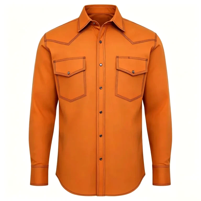 Custom-Mens-Fire-Resistant-Work-Shirts-Long-Sleeve-Flame-Retardant-Welding-Shirt-FR-Western-Pearl-Snap-Shirts