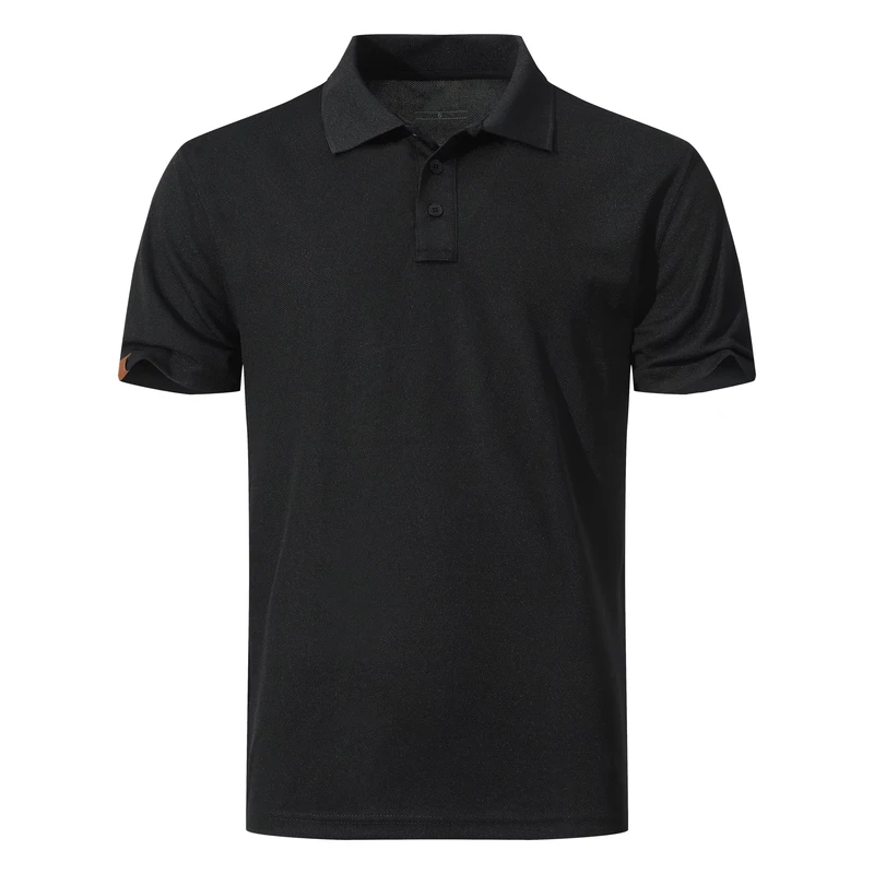 Custom Men's Work for Polo Shirts Solid Pattern Polyester Pullover T Shirt with Embroidered Logo XL Oxford Uniforms