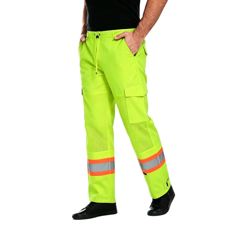 Custom-Mesh-Panel-Reflective-Work-Pants-ANSI-Certified-Two-Tone-Reflective-Uniform-Summer-Breathable-Multi-Pocket-Safety-Pants