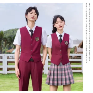 Custom Navy Blue Unisex Primary School Uniform Blazer for Children