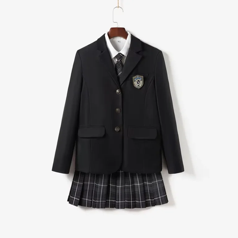 Custom-OEM-Kids-School-Uniform-Set-Primary-Kindergarten-to-High-Middle-University