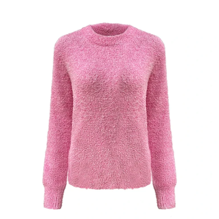 Custom-OEM-ODM-Ladies-Sweater-Pullover-Jacquard-Sweater-Long-Sleeve-Knitted-Women-Clothes-Knitwear-Soft-Fuzzy-Sweater