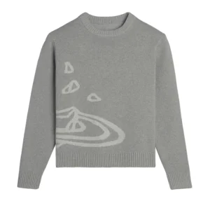 Custom OEM ODM Men Knit Sweater Cotton Knitwear Jacquard Sweater Pullover Manufacturer Crew Neck Long Sleeve Knit Sweater Men