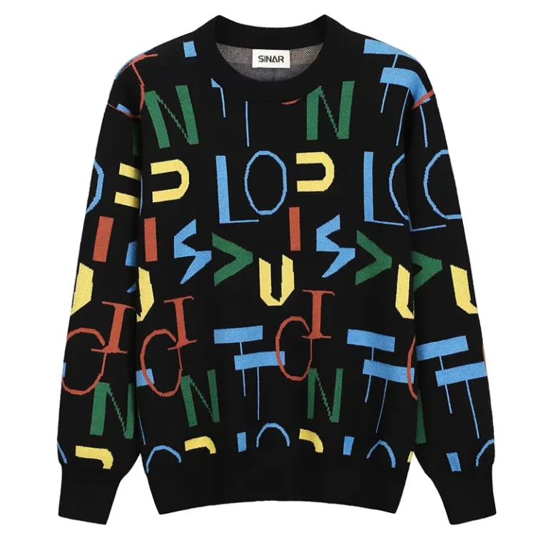 Custom-OEM-ODM-Men-Sweater-Pullover-Letter-Jacquard-Sweater-Long-Sleeve-Knitted-Men-Clothes-Knitwear-Cotton-Sweater